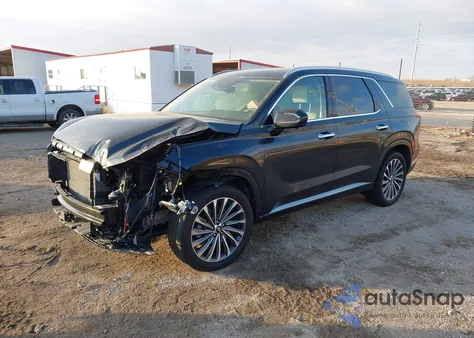 2025 Hyundai Palisade Calligraphy from USA, damaged, VIN KM8R7DGE5SU826801